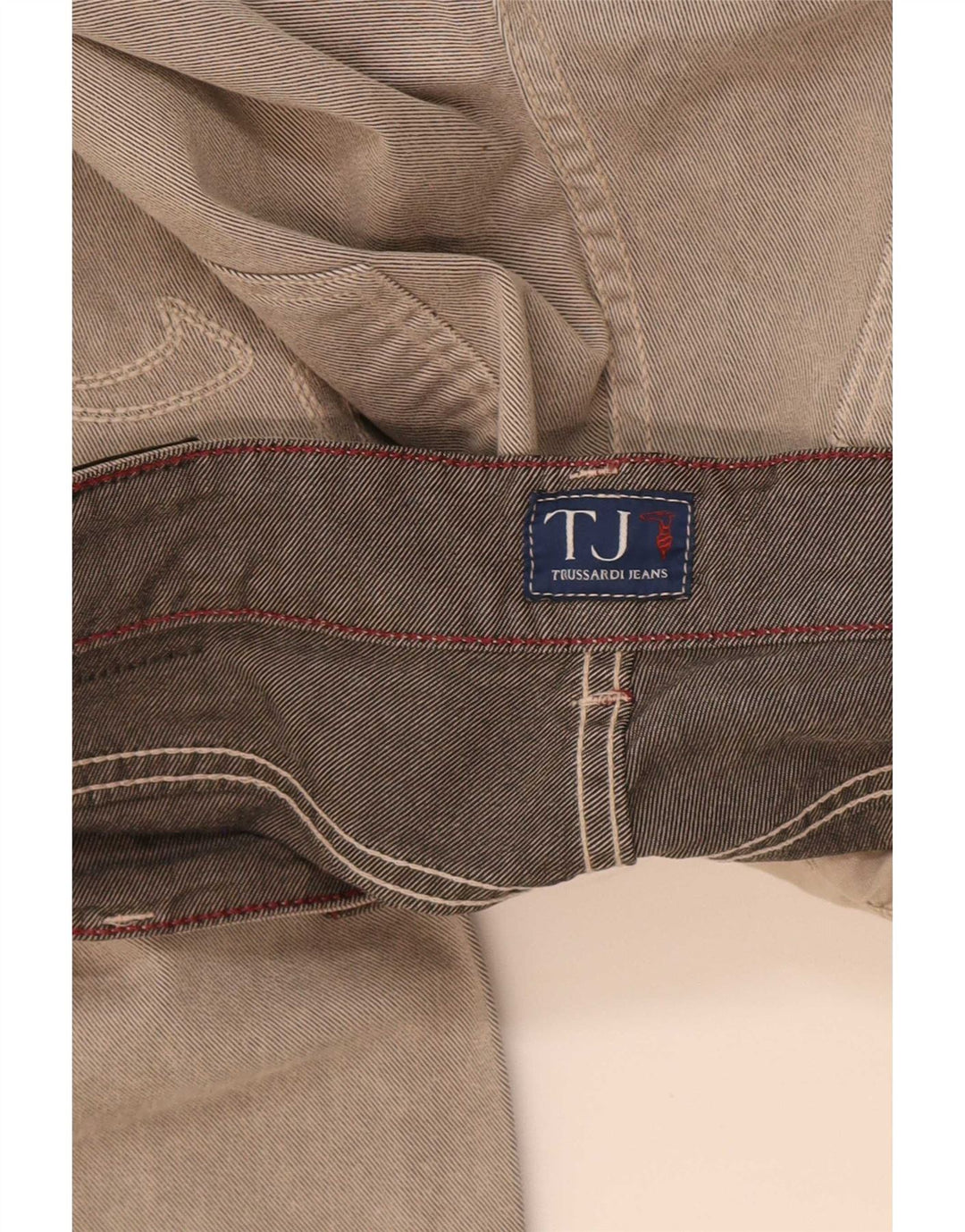 Vaqueros Trussardi Hombre Rectos W31 L33 Gris Algodón