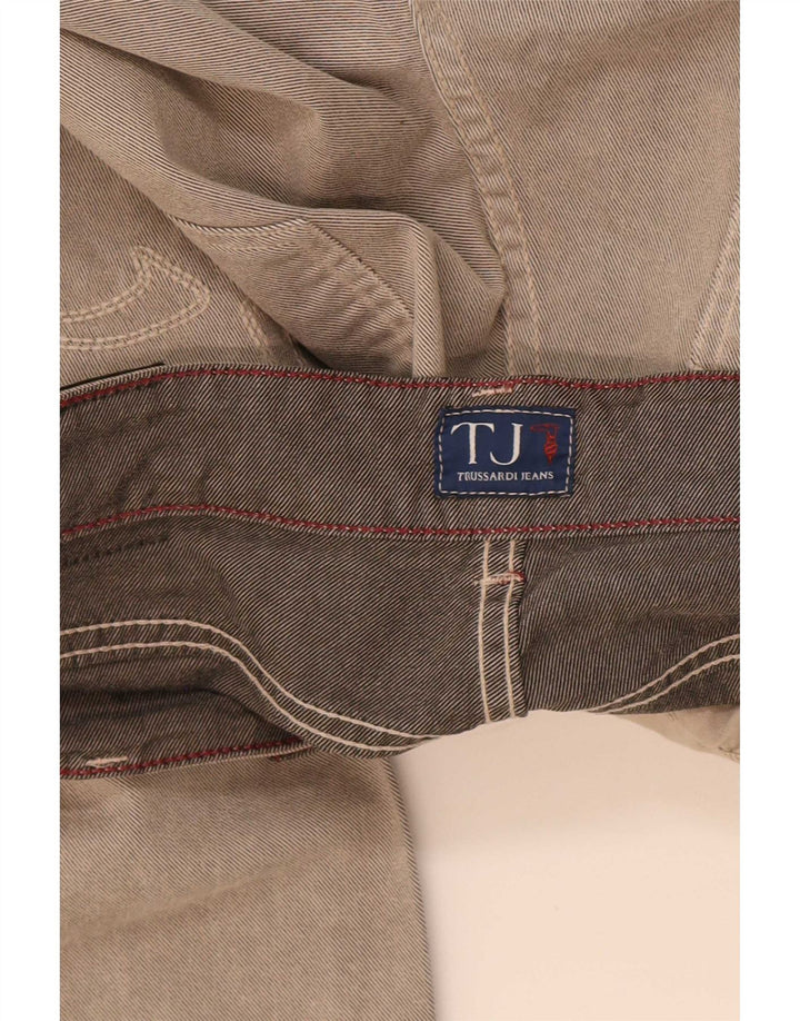 Vaqueros Trussardi Hombre Rectos W31 L33 Gris Algodón