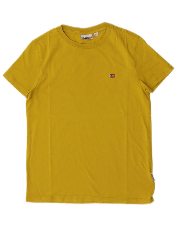 Napapijri Camiseta Niño Top 11-12 Años Amarillo Algodón