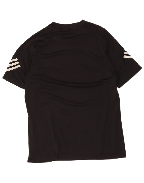 Adidas Hombre Camiseta Gráfica Top Grande Negro Poliéster Deportes