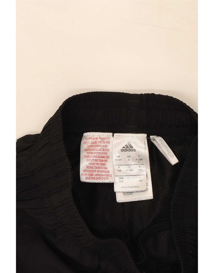 Adidas Pantalones de chándal Climalite para niños 9-10 años Negro Poliéster