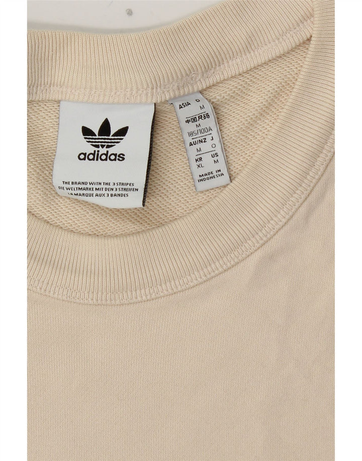 Sudadera ADIDAS Hombre Jumper Medium Blanco Algodón