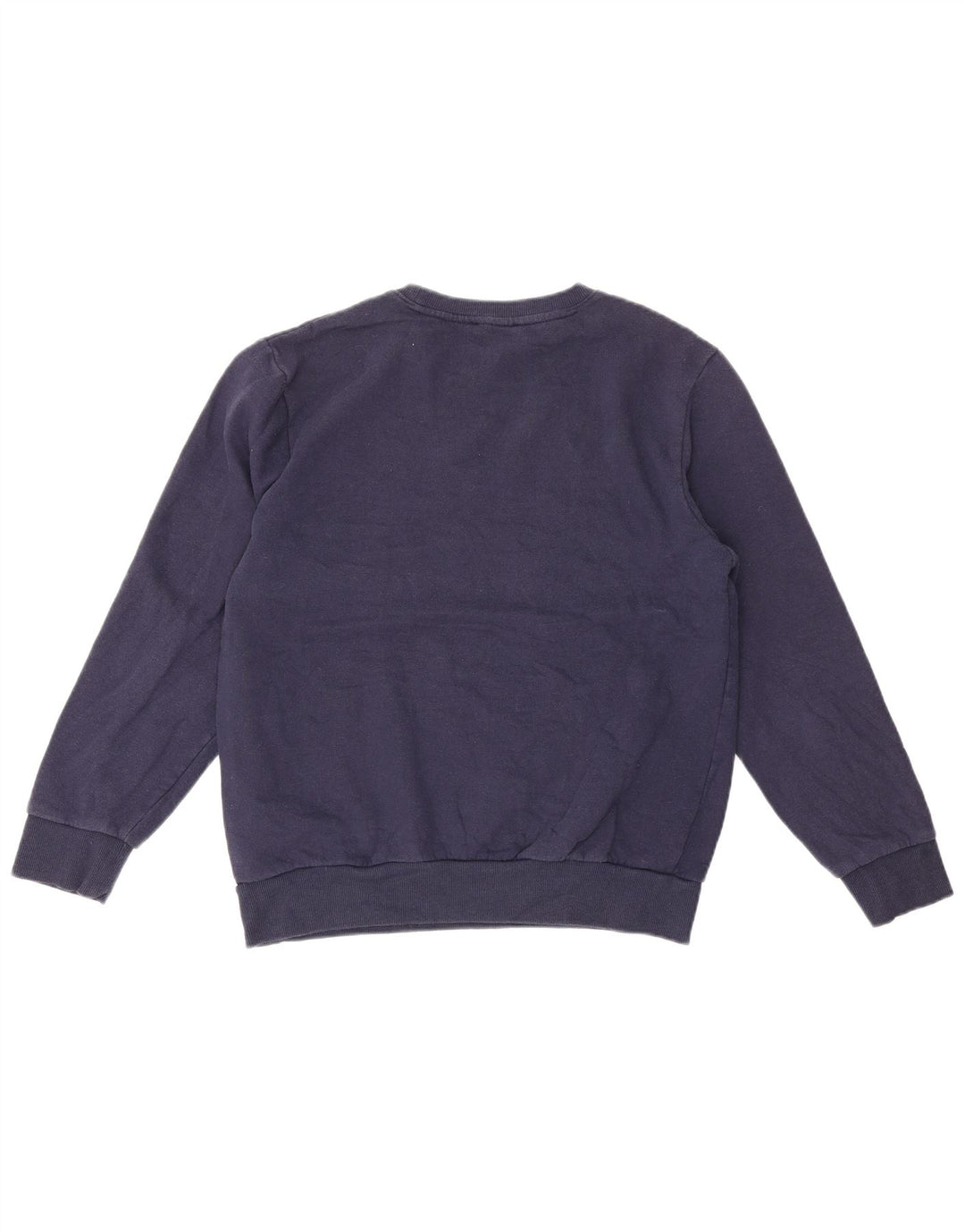 True Religion Sudadera con gráfico para hombre Jersey tipo jersey de algodón azul marino mediano