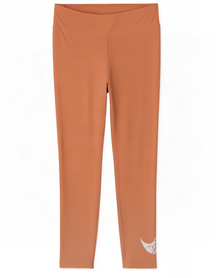 Nike Leggings Dri Fit para mujer UK 44 Poliéster naranja medio