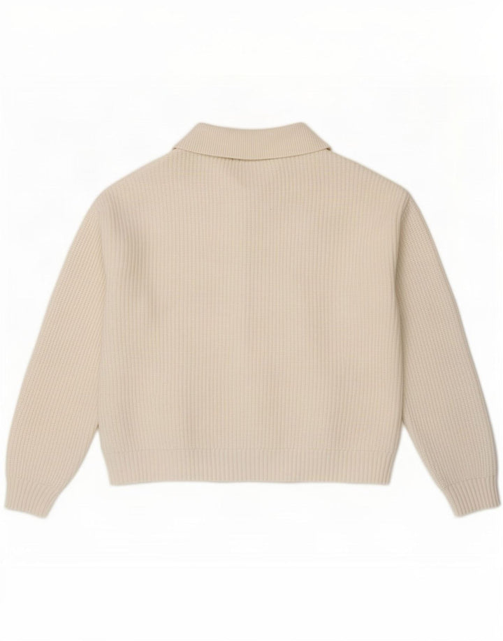 Marks & Spencer - Cárdigan para mujer, talla 40, viscosa blanca mediana