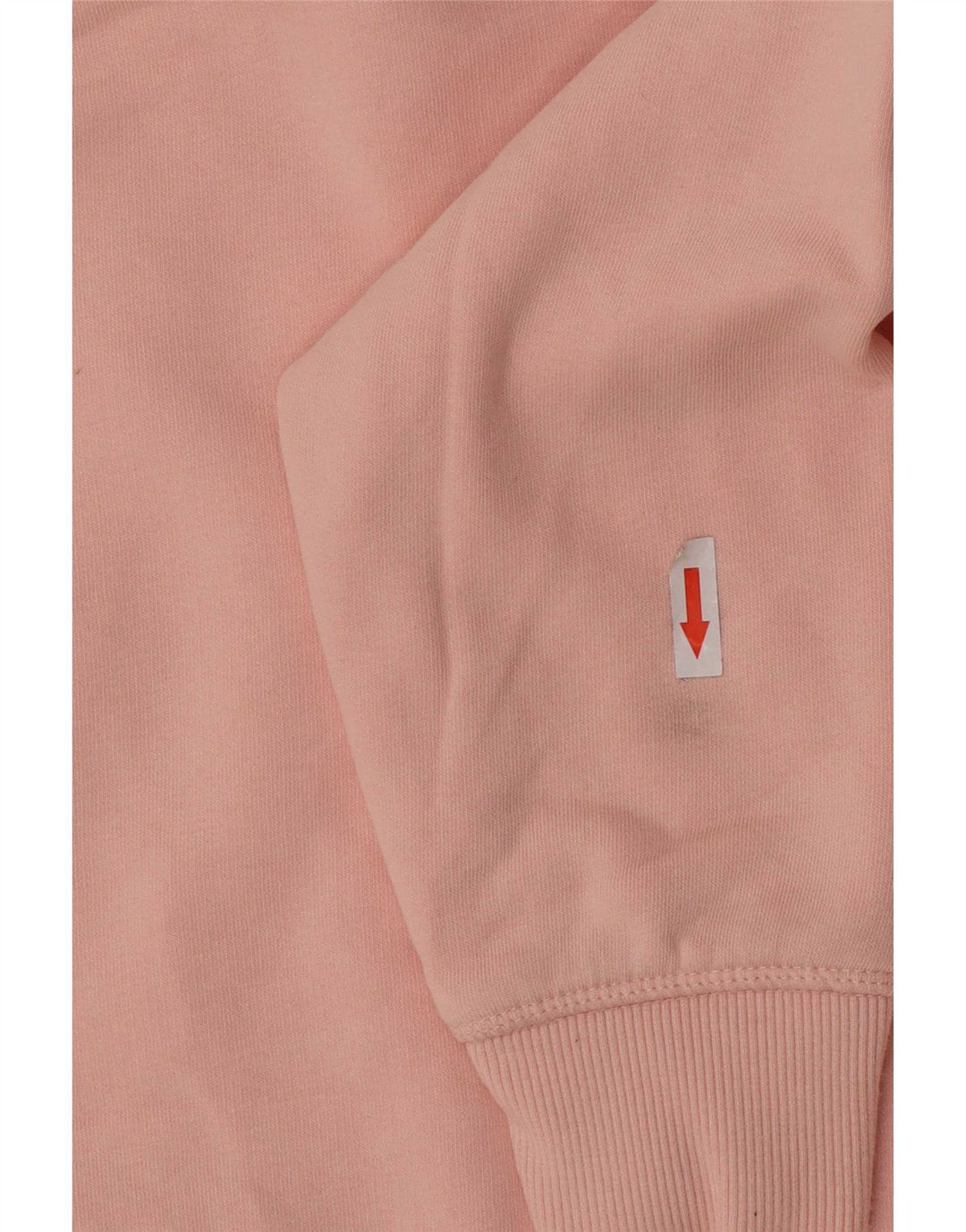 Jack Wills Sudadera con gráfico extragrande para mujer, talla 10, color rosa