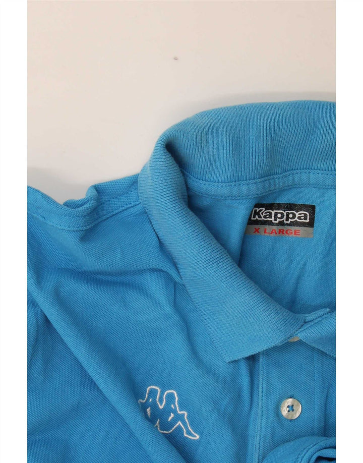 Kappa Polo Gráfico Hombre XL Azul