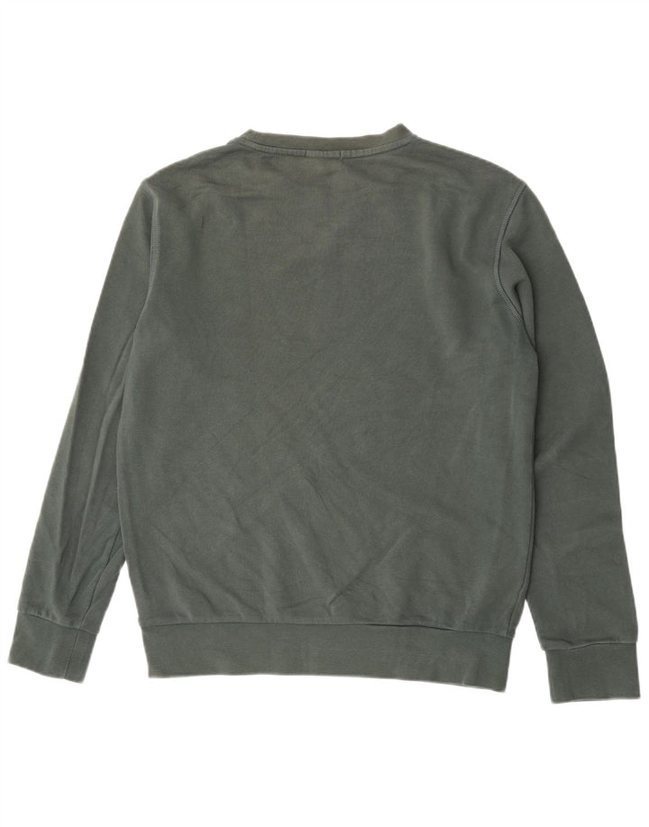 Mistral Hombre Sudadera Gráfica Jersey Pequeño Algodón Verde
