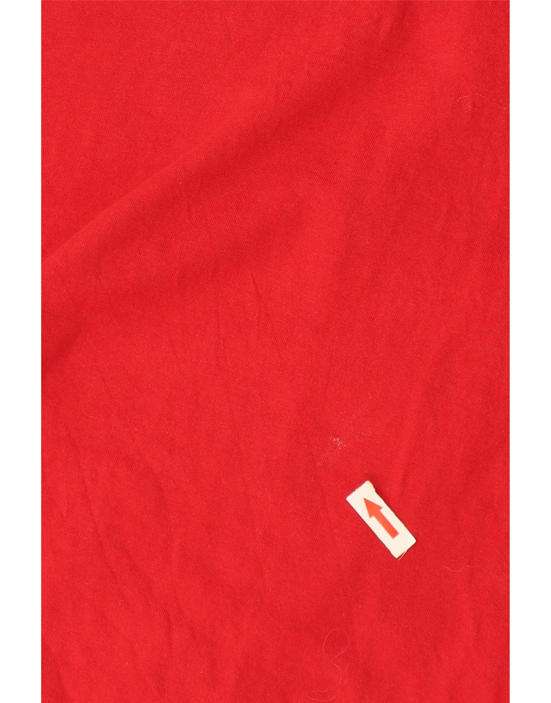 Kappa Hombre Camiseta Top Small Rojo Algodón