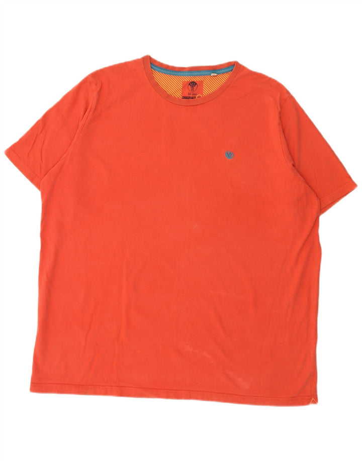 Camiseta para hombre Fat Face Top 2XL Naranja Algodón