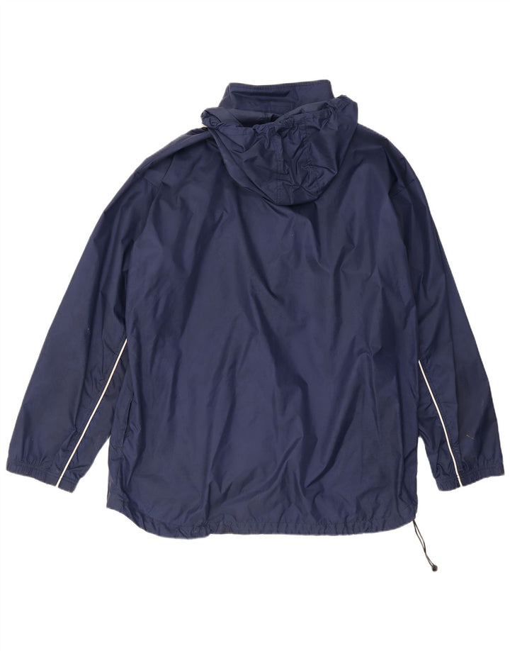 Nike - Chaqueta de chándal con capucha para hombre, talla XL, nailon azul marino
