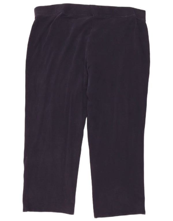 Marks & Spencer Pantalones de Chándal para Mujer UK 24 4XL W42 L28 Azul Marino