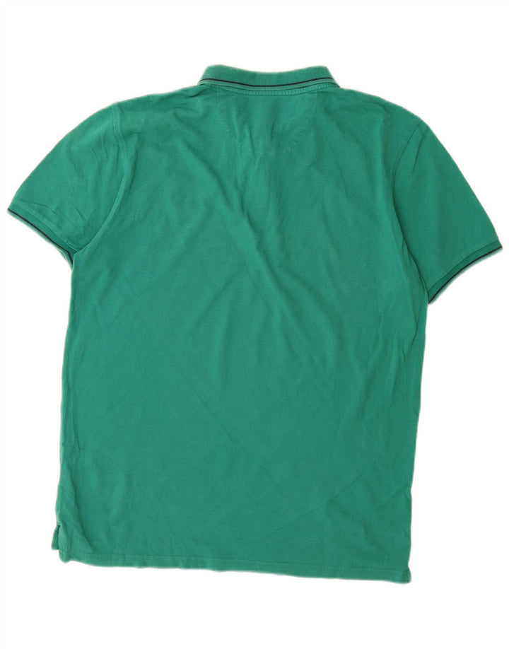 Polo Lee Regular Fit De Algodón Verde Medio |