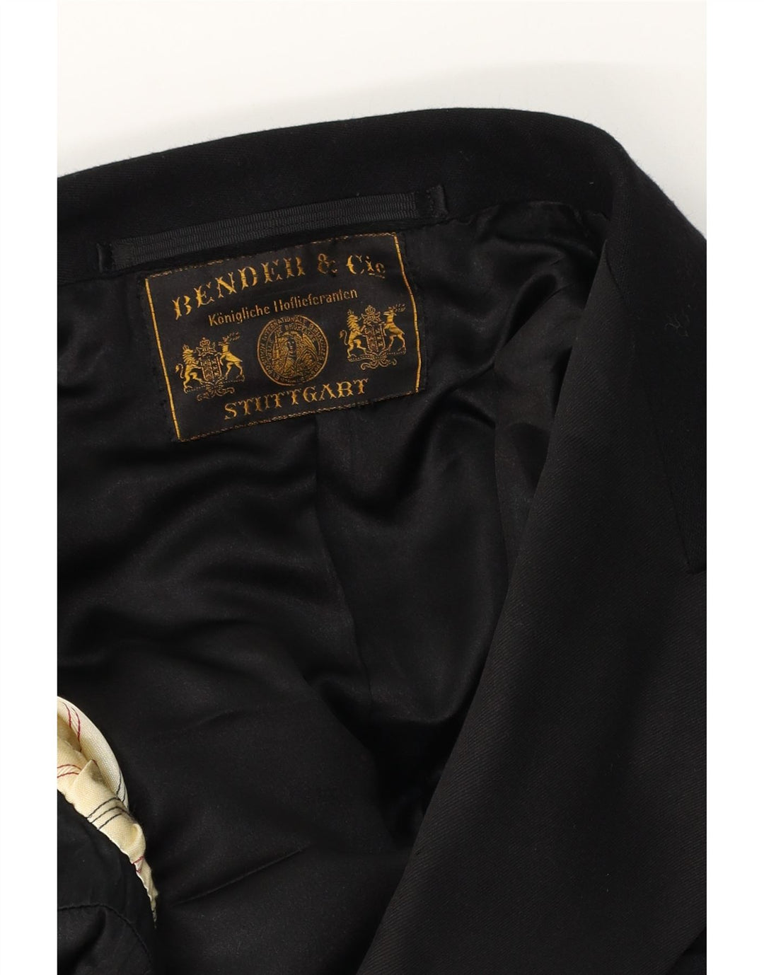 Chaqueta Blazer Vintage de Mujer Reino Unido 14 Mediana Negra