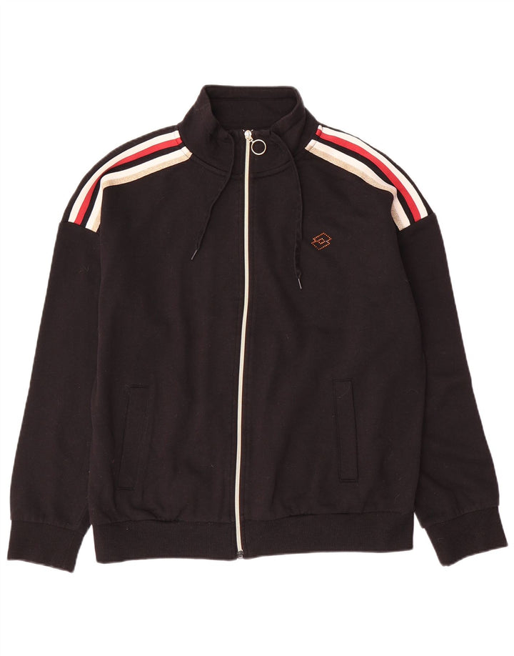 LOTTO Chaqueta de Chándal para Mujer ES 40 XL Negro