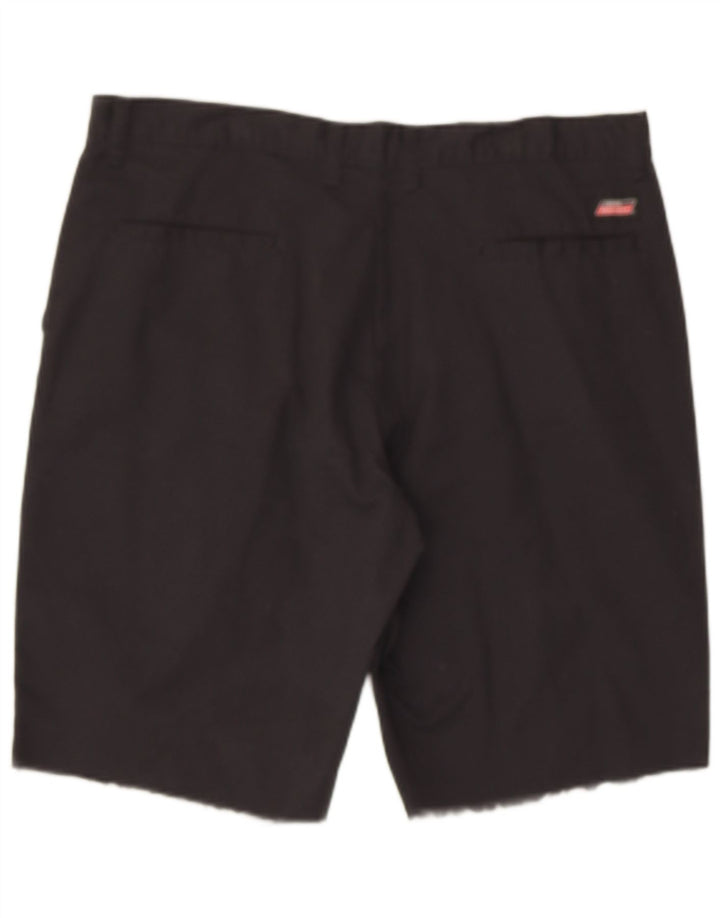 DICKIES Mens Chino Shorts W36 Large Black Polyester