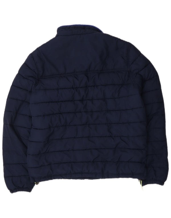 Tommy Hilfiger Chaqueta acolchada para hombre UK 40 Mediana Azul marino Poliéster