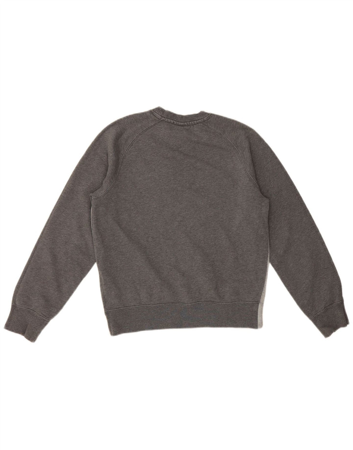 Nike - Sudadera tipo jersey para hombre, talla pequeña, color gris, algodón