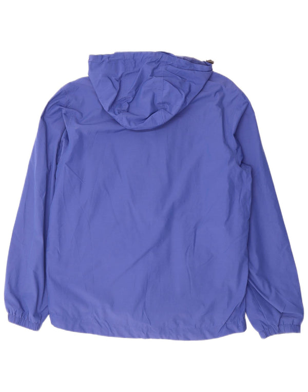 LYLE & SCOTT Chaqueta impermeable con capucha para hombre UK 38 Medium Azul marino Nylon