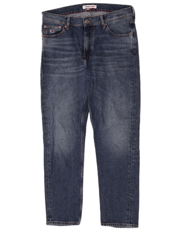 Tommy Hilfiger Vaqueros ajustados para hombre W32 L29 Algodón azul