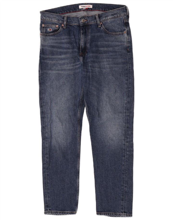 Tommy Hilfiger Vaqueros ajustados para hombre W32 L29 Algodón azul