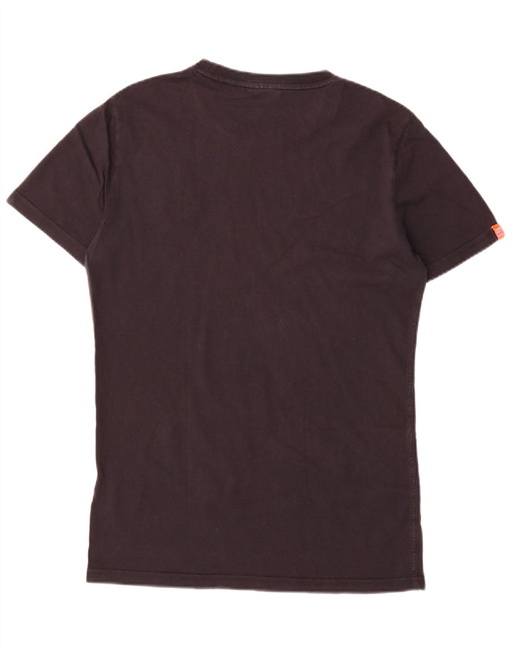Superdry Camiseta para hombre Top Small Black Cotton