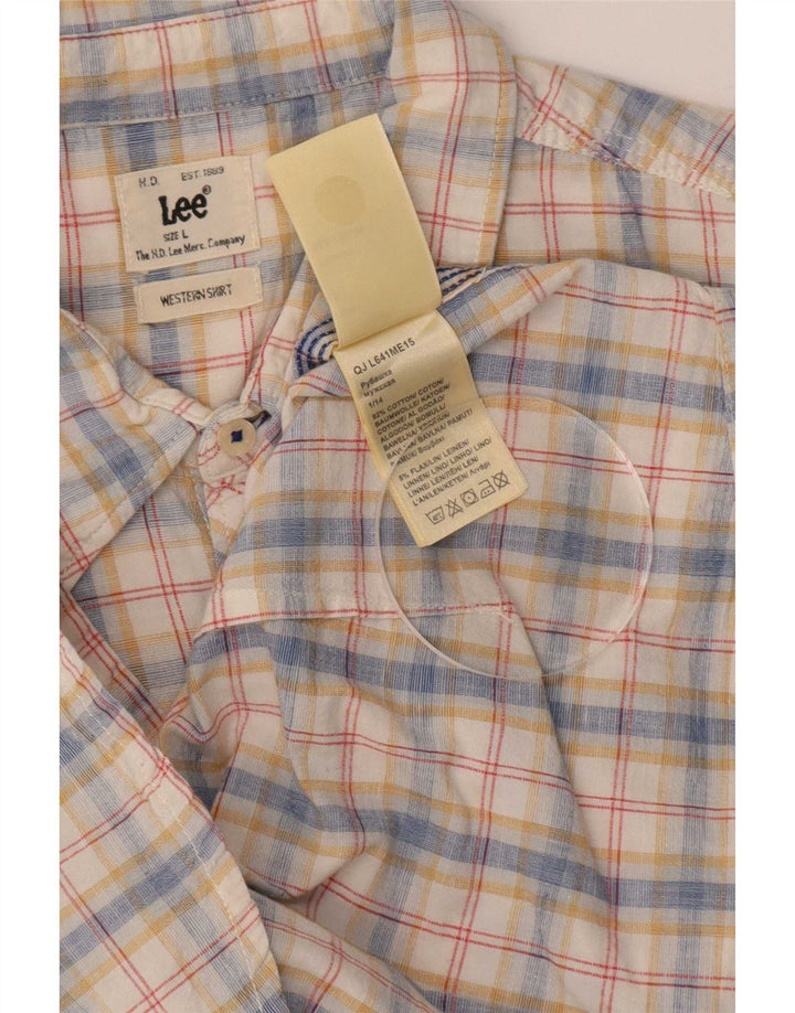 Camisa De Manga Corta Lee Hombre