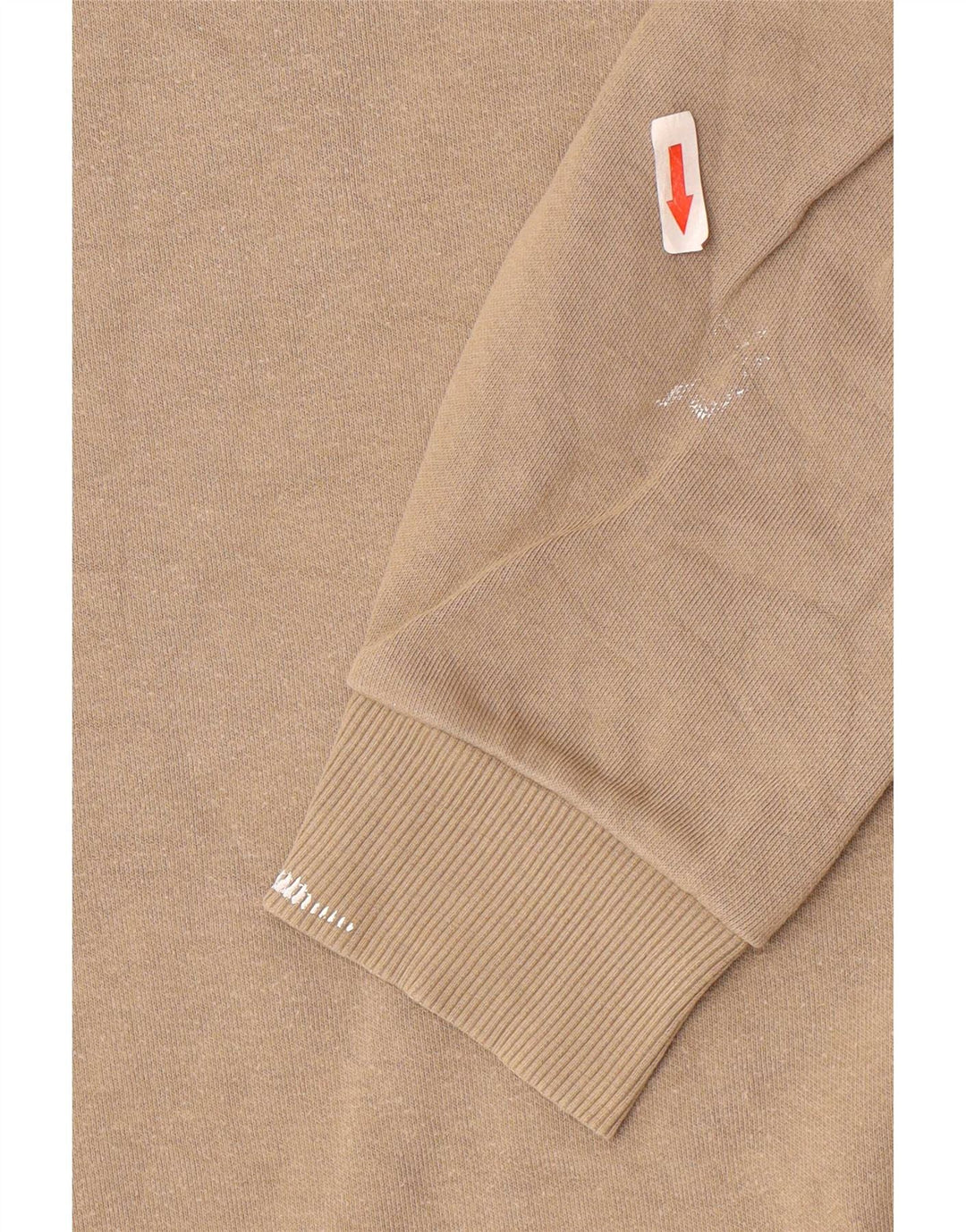 Zara Hombre Sudadera Jumper Algodón Beige Medio