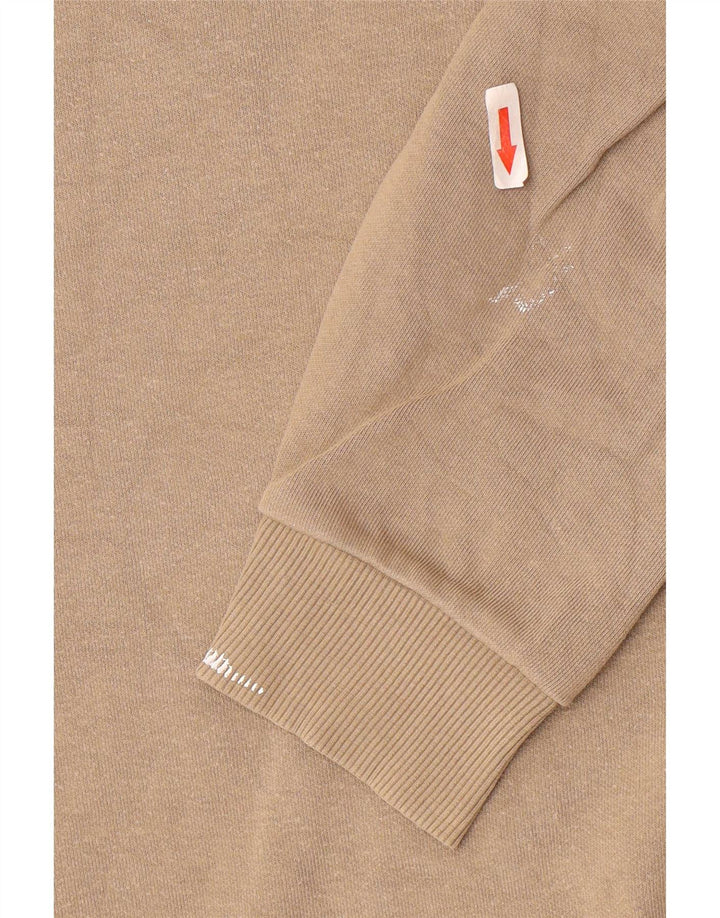 Zara Hombre Sudadera Jumper Algodón Beige Medio