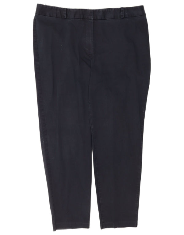 Marks & Spencer Pantalones cortos para mujer UK 40 Large W34 L25 Azul marino