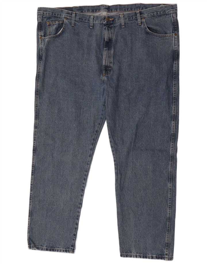 Wrangler Vaqueros Rectos Para Hombre W52 L32 Azul