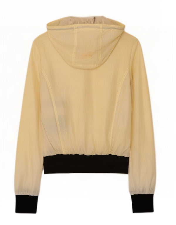 Refrigiwear Chaqueta impermeable con capucha para mujer UK 40 Medium Yellow Colourblock