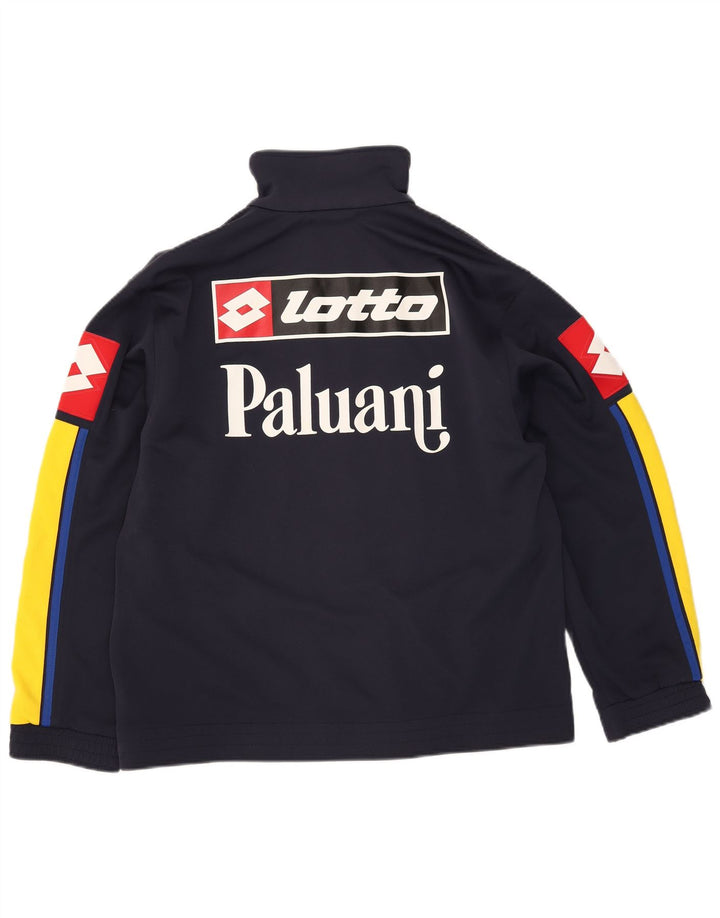 Lotto Chándal Completo Con Gráfico Para Hombre Poliéster Color Block Azul Marino Grande