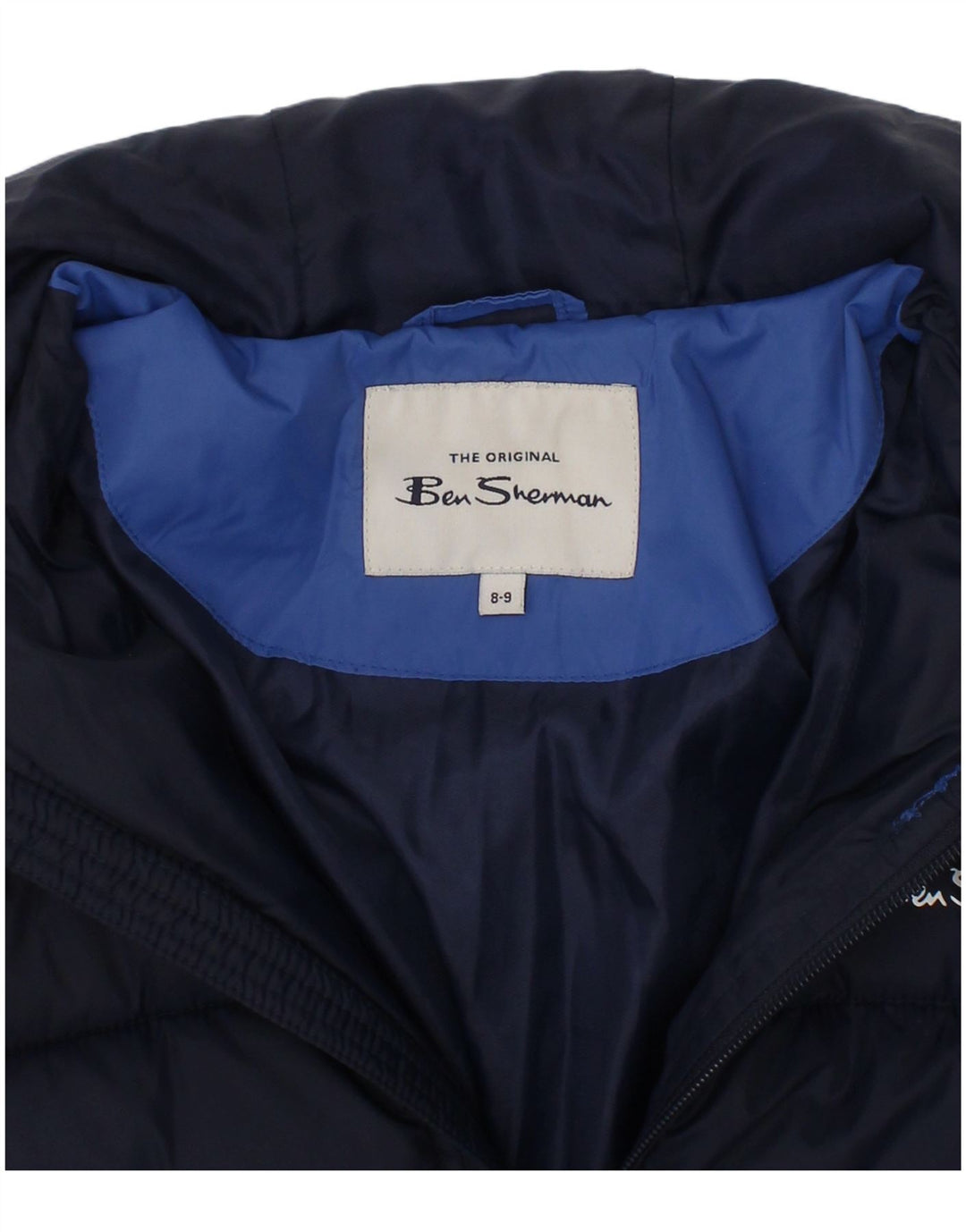 Ben Sherman Chaqueta acolchada para niño 8-9 años Azul marino Poliamida color block