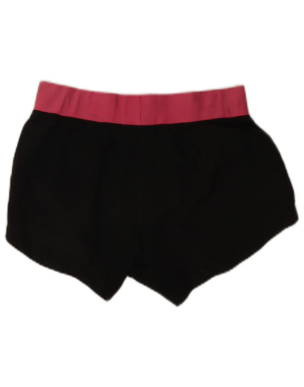 Nike Dri Fit - Pantalones cortos deportivos para mujer (talla 8), color negro, poliéster