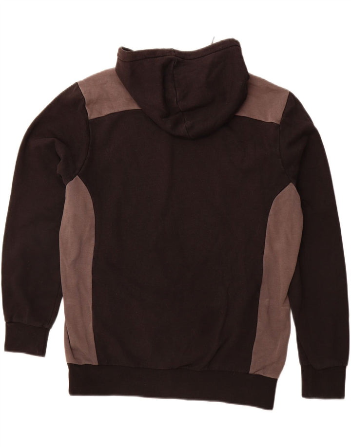 PUMA Sudadera con capucha para hombre, talla grande, color negro