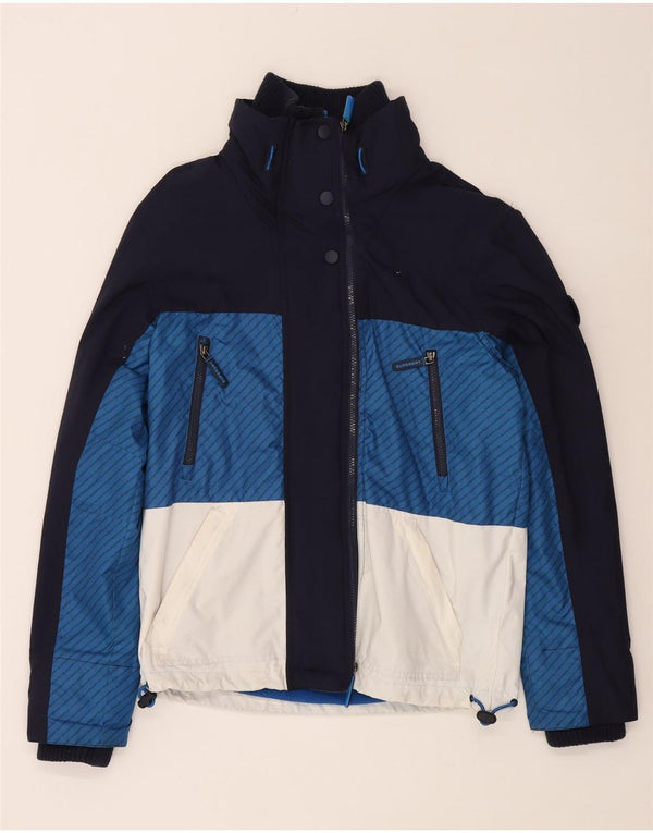 Superdry Chaqueta Cortavientos Windtrekker para Hombre UK 38 Medium Azul Marino