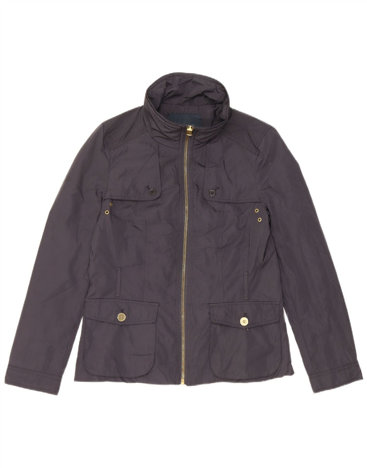 Zara Chaqueta utilitaria para mujer UK 44 Grande Poliéster azul marino