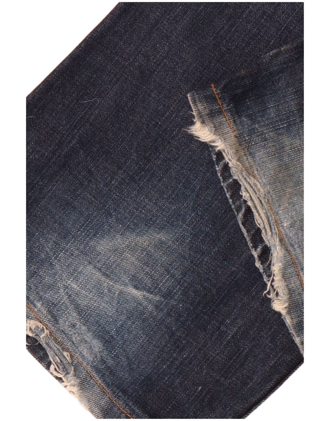 SUPERDRY Vaqueros rectos para hombre W32 L33 Algodón azul