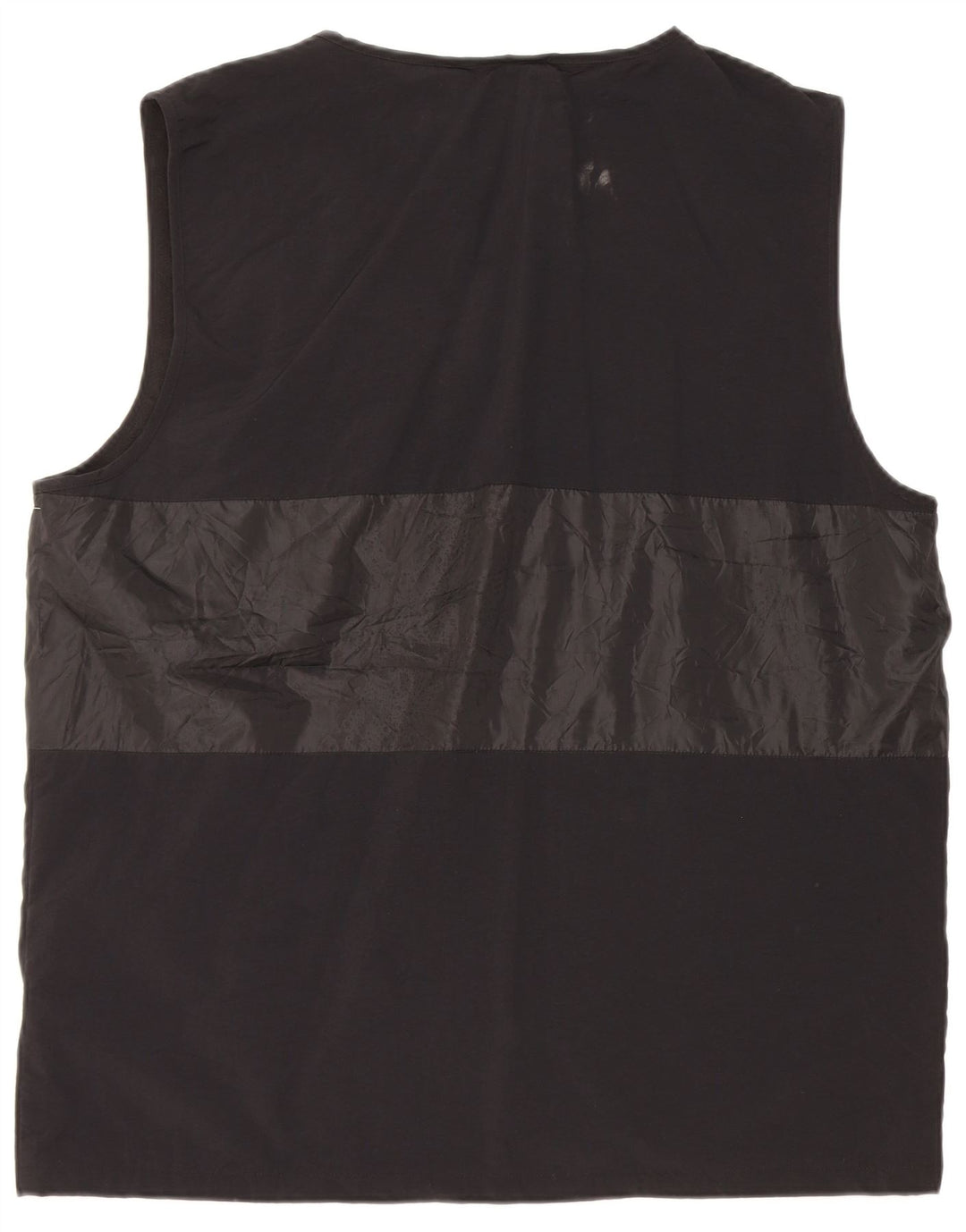 Fila Mens Utility Gilet UK 42 XL Poliéster negro