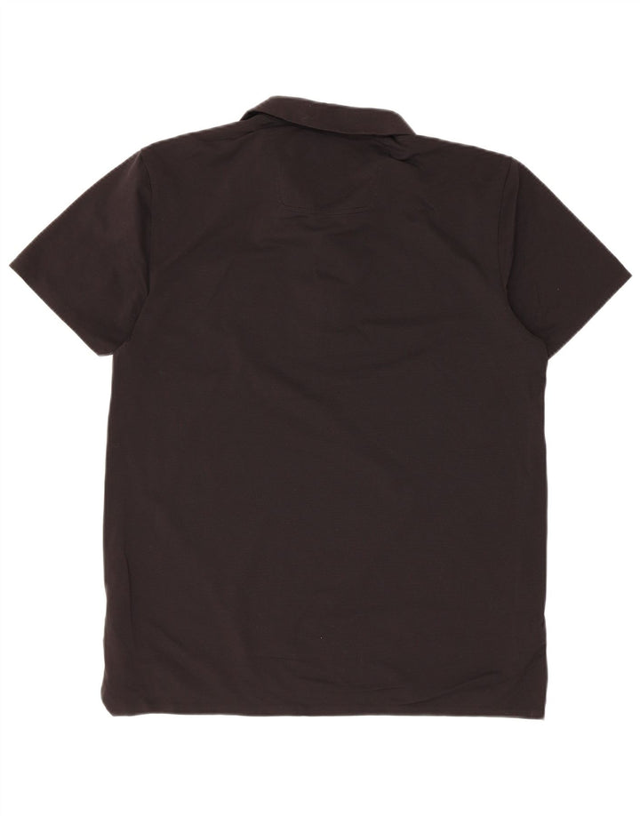 Hugo Boss Hombre | Polo Slim Fit Poliamida Negro Mediano