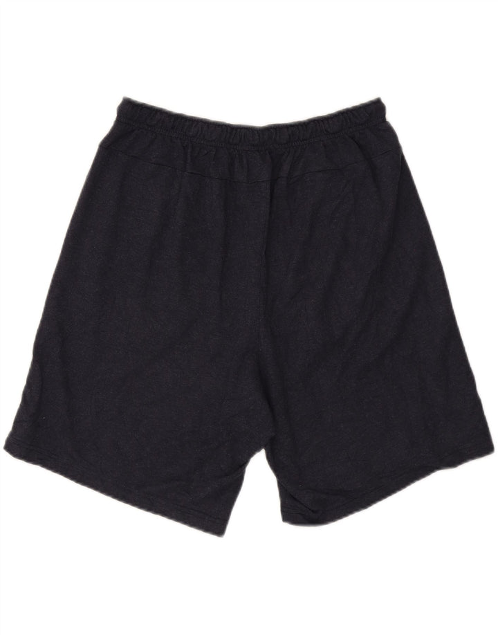 EDDIE BAUER Mens Sport Shorts XL  Navy Blue Rayon Vintage Eddie Bauer and Second-Hand Eddie Bauer from Messina Hembry 