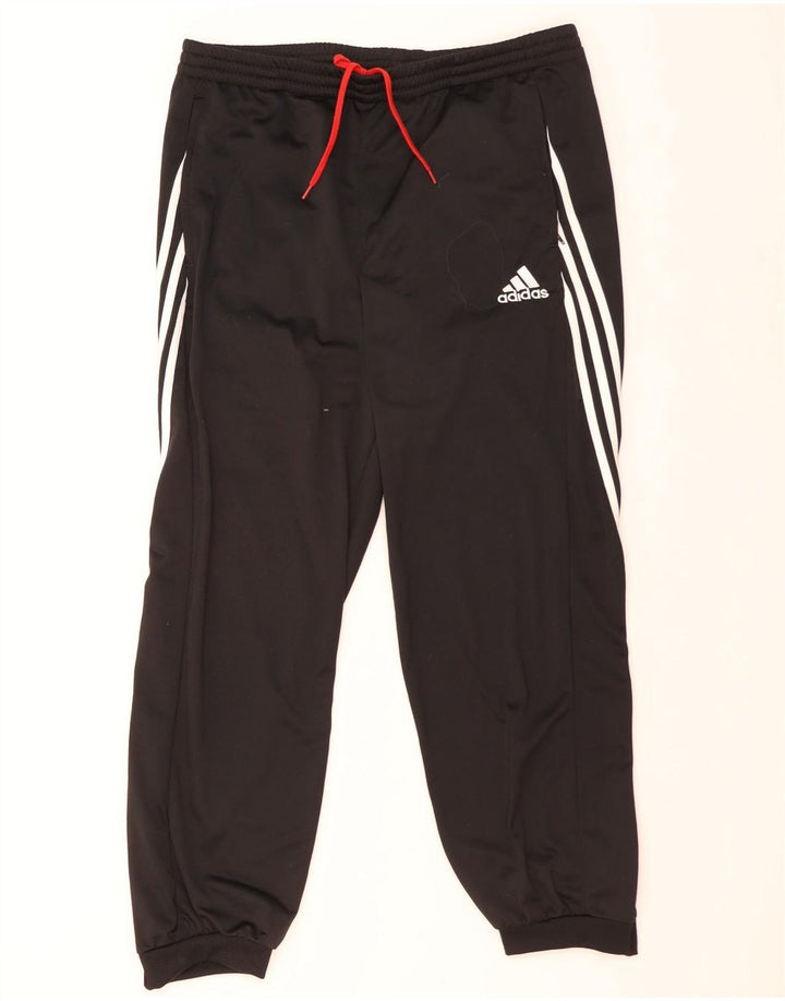 Adidas Hombre Pantalones De Chándal Joggers XL Negro Poliéster