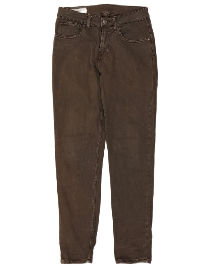 Zara Jeans Cónicos Para Hombre EU 40 Medium W31 L31 Marrón