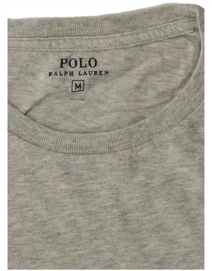 Polo Ralph Lauren - Camiseta para hombre, color gris medio moteado