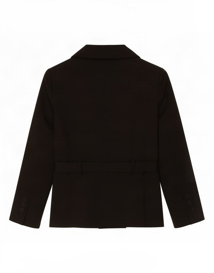Zara Mujer Blazer Chaqueta ES 40 XL Poliéster Negro