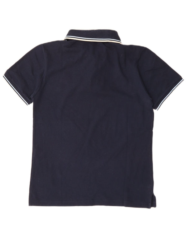 FRED PERRY Polo para hombre pequeño algodón azul marino