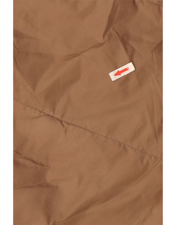 Zara Mujer Abrigo Acolchado Extragrande Con Capucha UK 10 Small Beige