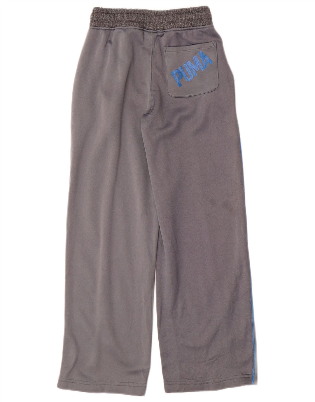 Puma Pantalones de chándal gráficos para niños 7-8 años Pequeño Gris Poliéster