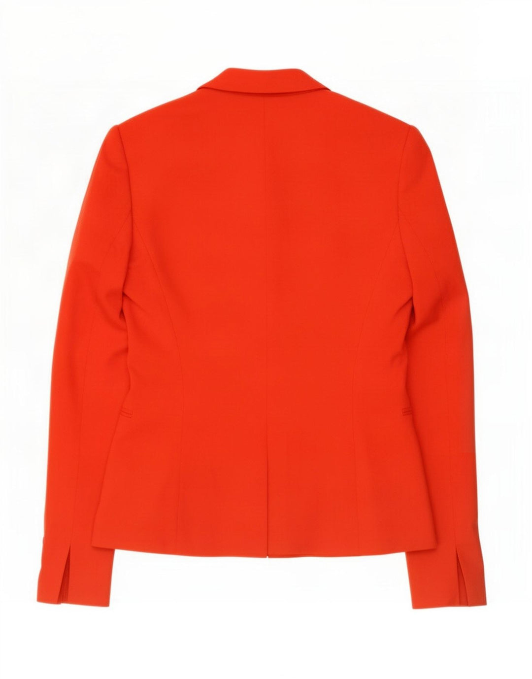 Zara Chaqueta Blazer De 1 Botón para Mujer UK 42 Viscosa Roja Mediana